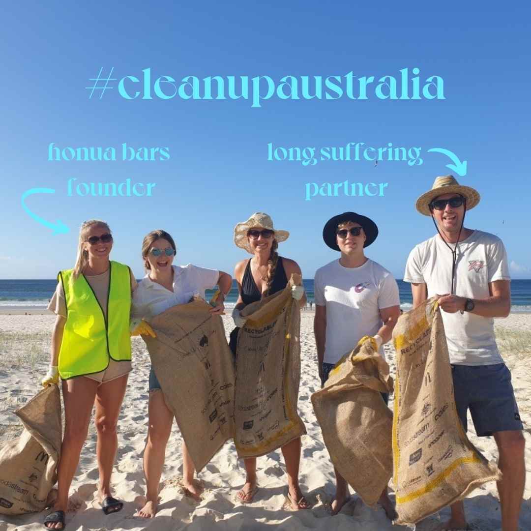 Clean Up Australia Day - Honua Bars