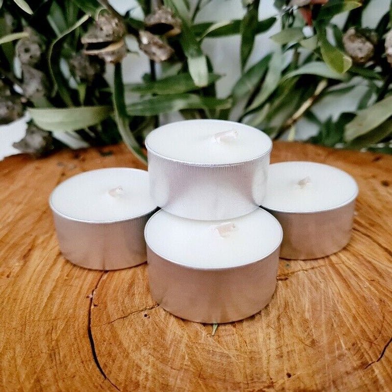 Coconut Soy Scented Tealight Candles - Honua Bars