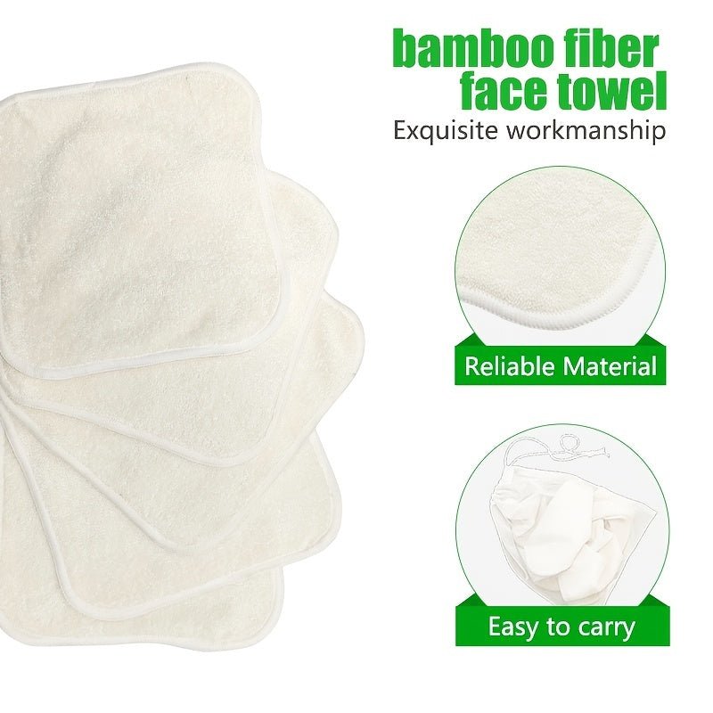 Reusable Eco-Friendly Bamboo Facial Cleansing Cloths - Honua Bars