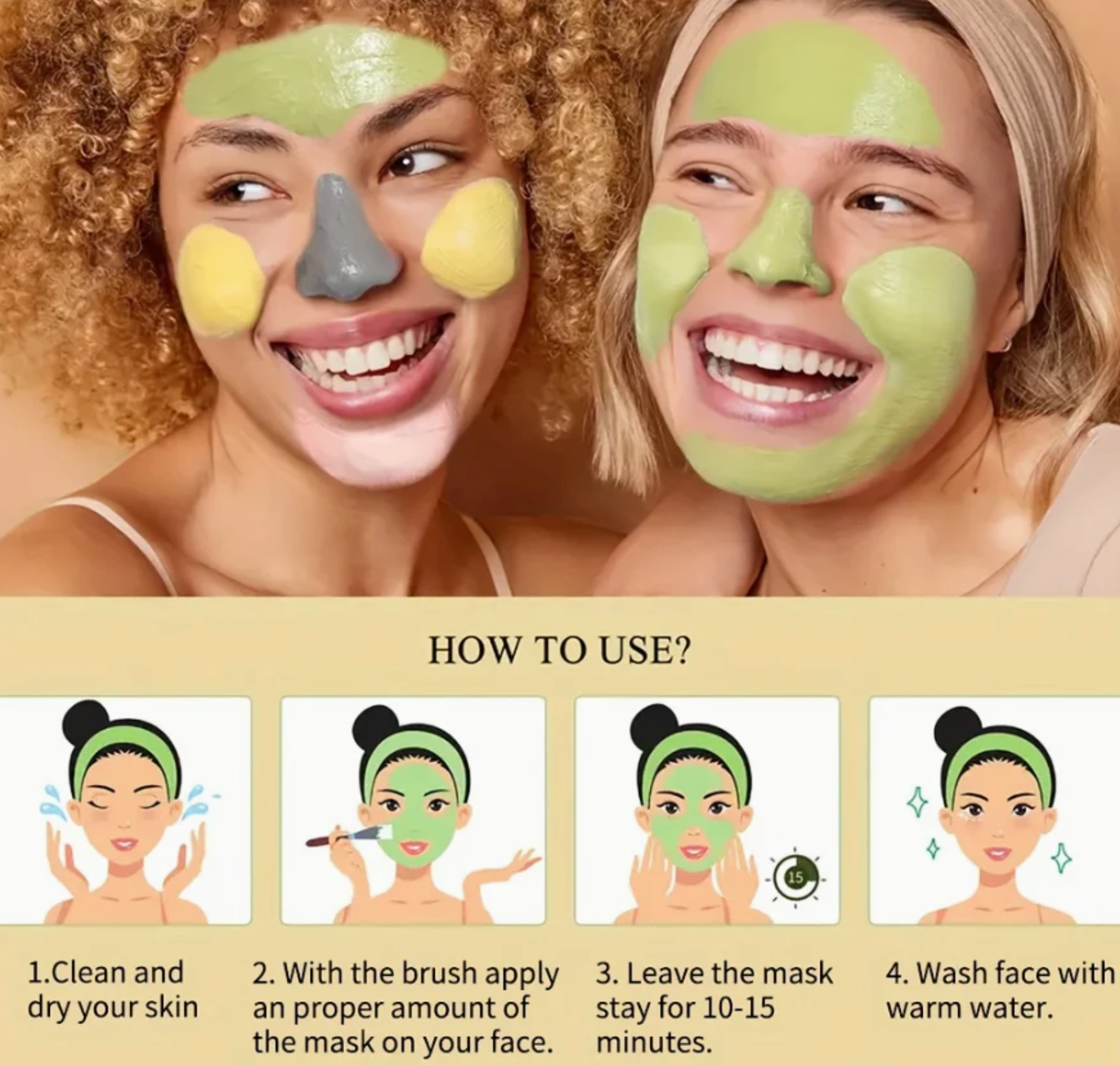 Sakura Clay Face Mask