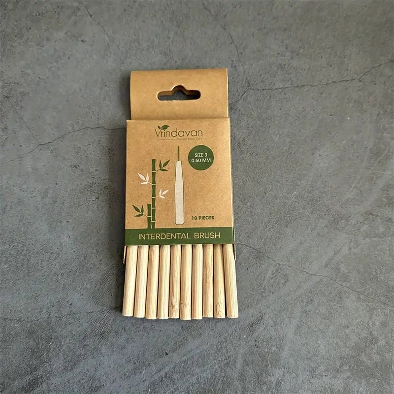 Biodegradable Bamboo Interdental Brushes - Honua Bars