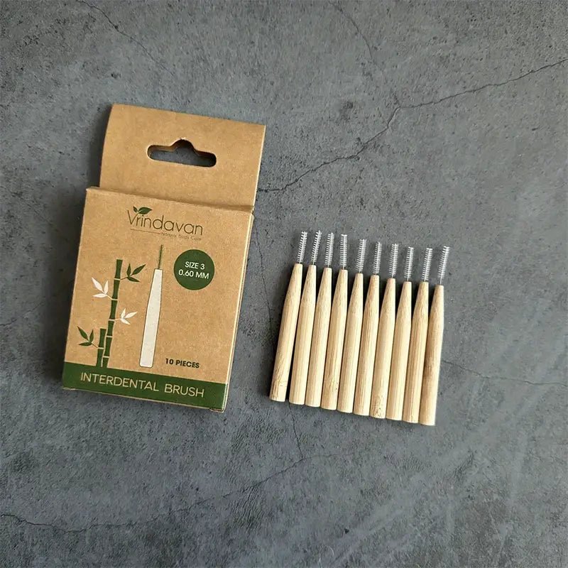 Biodegradable Bamboo Interdental Brushes - Honua Bars