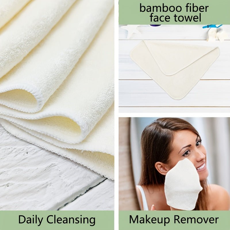 Reusable Eco-Friendly Bamboo Facial Cleansing Cloths - Honua Bars