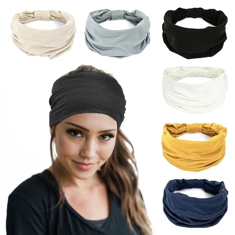 Wide Headbands For Women Non Slip Soft - Honua Bars